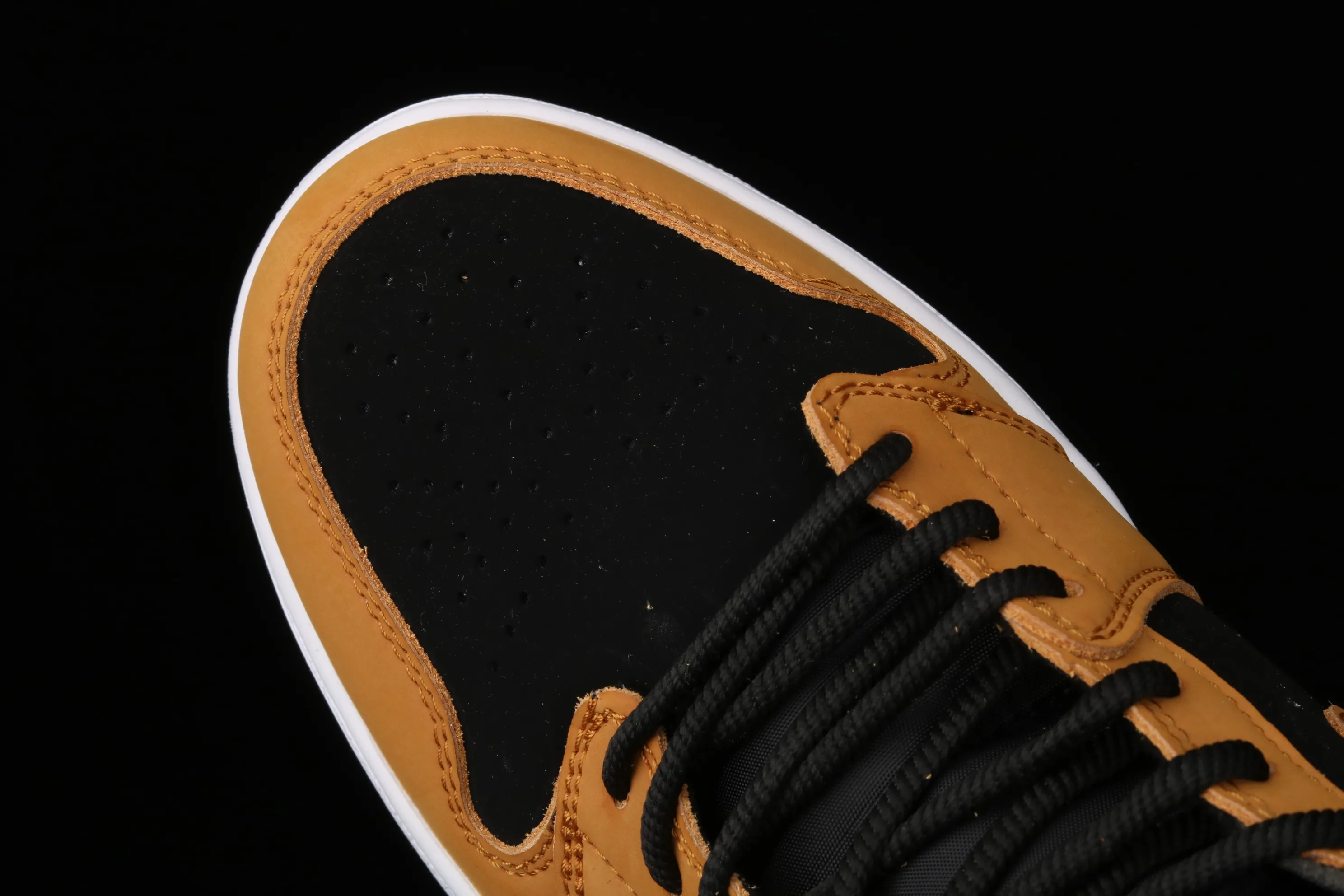 All categories Air Jordan Jordan series basketball shoes Air Jordan 1 Mid G version pure original Air Jordan 1 Mid AJ1 Joe 1 wheat color China basketball shoes DB5453-700